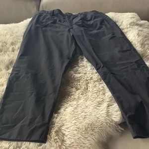 Dolce gabbanna charcoal gray pant w back pockets